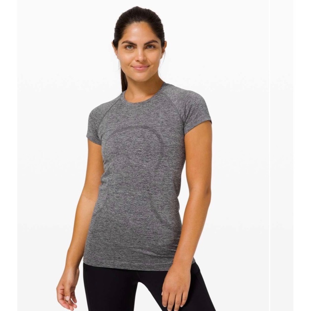 Lululemon T-Shirt Swiftly Tech Seamless Grey Womens 2